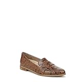 Dr. Scholl's Womens Faxon Too Slip-On Casual Dress Loafer Brown Snake Print 6 M