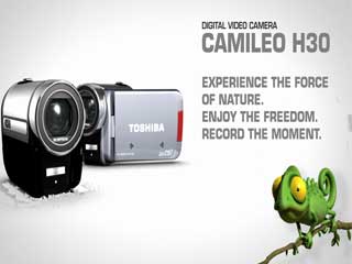 Toshiba dévoile son camescope Full-HD Camileo X450