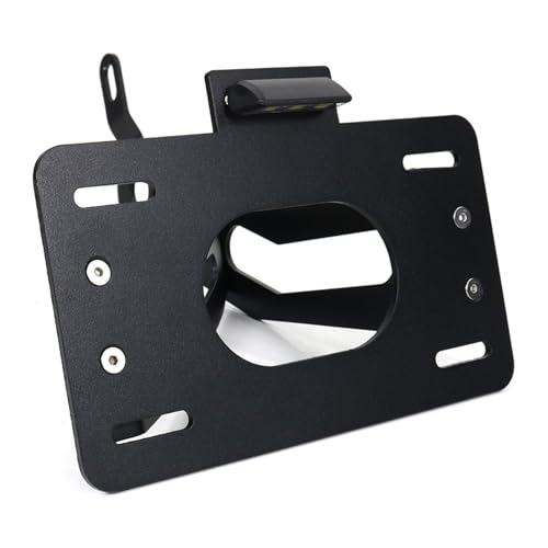 �o�C�N �i���o�[�v���[�g�z���_�[ Compatible With XV535 For Virago 1987-2003 For XV1100 For Virago 1986-1999 �T�C�h�}�E���g���C�Z���X�v���[�g�z���_�[ �T�C�h�}�b�h�K�[�h�G���~�l�[�^