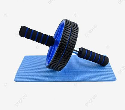 GYMFREAK 2-Wheel Roller/Ab Exercise Equipment/Abdominal Strength Trainer for Unisex Ab Exerciser (Multicolor)-image-13
