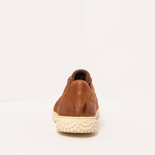 Art Unisex. 116271223003_023 1627 Edmonton Sneakers In Pelle Marrone (40), Basso, Stringhe, Casual - 5