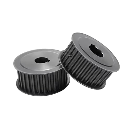 Poulie HTD 8M en acier robuste pour transmission synchrone de 40mm