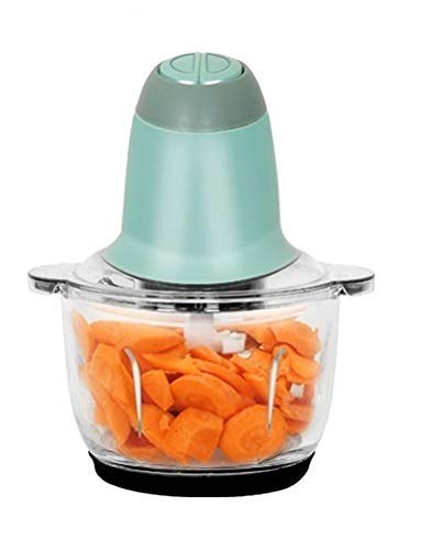 ONPRIX 2 Lt Volume 220 Watt ABS Stainless Steel Electric Meat Grinders with Bowl for Kitchen Food Chopper, Meat, Vegetables, Onion Slicer Garlic Slicer Dicer, Fruit and Nuts Blender