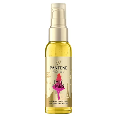 Pantene Aceite para cabello seco regenera y protege Love Edition Robert Indiana, 100 ml