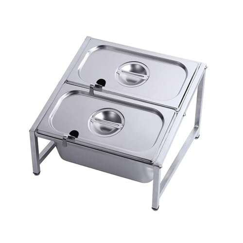 Organizador de especias con tapas y cucharas, estante de almacenamiento de cocina multicompartimento para aperitivos de sal, productos secos, solución perfecta para encimera para entusiastas del hogar
