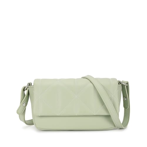 Image of Fastrack Puff Sling with Detachable Pouch | Faux-Leather Women's Handbags | Sling for Casual Carry