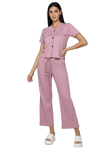 Image of CHKOKKO Women Jogging Suit Casual Summer Track Suit Co-Ord Set