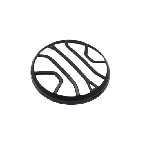 Grille phare Trident 660 en acier robuste, boîtier filet de protection noir