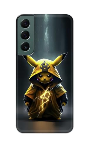 Image of PRINTFIDAA Plastic Printed Hard Back Cover Case For Samsung Galaxy S22 5G Back Cover (Cartoon Cat) -112, Multi