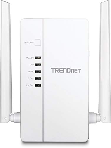 TRENDnet Wi-Fi Everywhere Powerline 1200 AV2 AC1200 Wireless Access Point, Dual-Band, 3 x