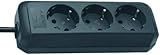 [page_title]-Brennenstuhl Eco-Line, Steckdosenleiste 3-fach (Steckerleiste mit erhöhtem Berührungsschutz und 1,5m Kabel) schwarz