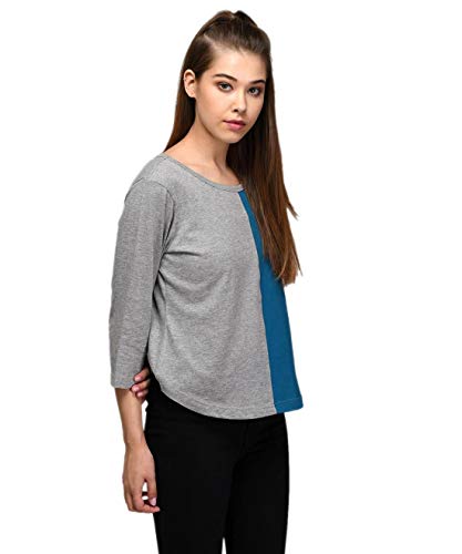Image of KOTTY Women's Solid Regular Fit T-Shirt