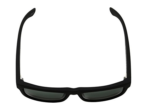 Spy Optic Discord Sunglasses Matte Black w/Happy Grey Green Lens + Sticker4