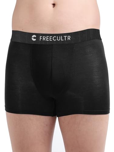 Image of Freecultr Men's Underwear Anti Bacterial Micromodal Airsoft Trunk Classic Waistband - Non Itch No Chaffing Sweat Proof