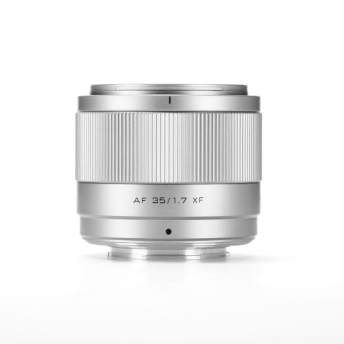 Image of VILTROX 35mm F1.7 XF Auto Focus Lens for Fujifilm Fuji X-Mount-Silver | Large Aperture STM Prime Lens for Fujifilm X-Mount X-E4 X-H1 X-Pro3 X-S10 X-T4 X-T10 X-T20 X-T30 XT30II X-T200 X-H2 X-T5