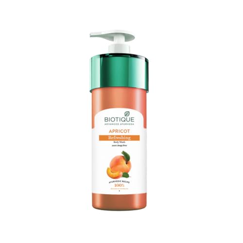 Biotique Bio Apricot Refreshing Body Wash 800ml - Image 2