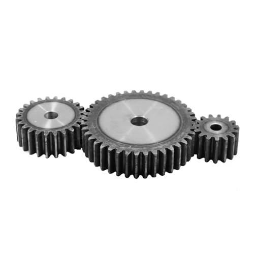 Engrenage droit épaisseur 25mm avec denture trempée haute fréquence module 2.5