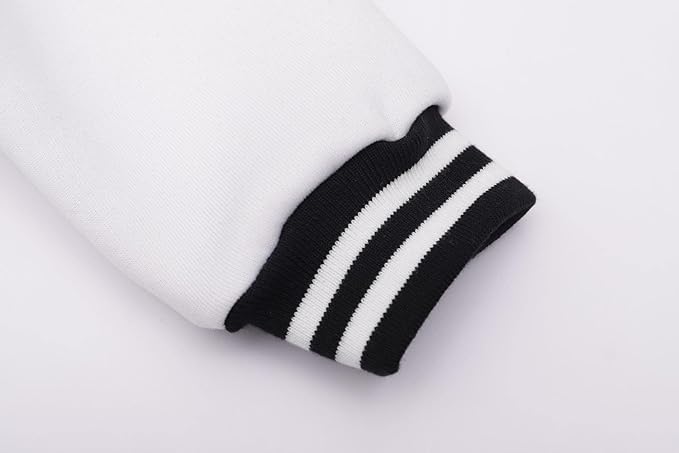 Kids Varsity Jacket Girls Baseball Jacket Boys Bomber Outwear with Pocket Coat4