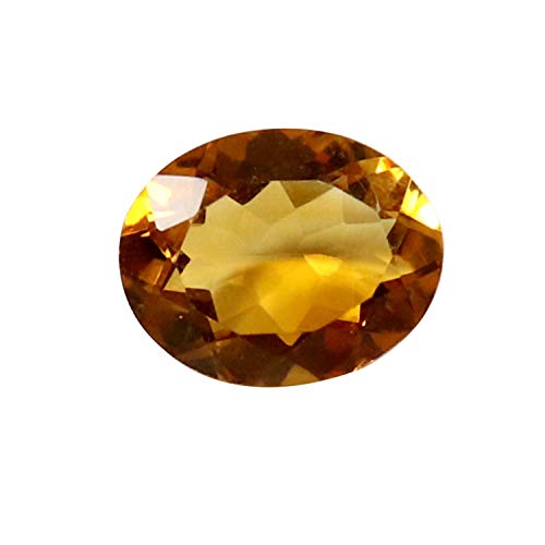 Citrine naturelle ovale 2,55 carats à facettes pour un cadeau d'anniversaire mémorable