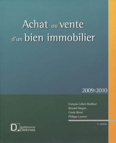 Achat ou vente d'un bien immobilier