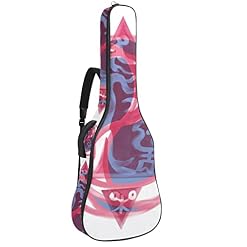 Housse de transport étanche pour guitare avec bandoulière réglable Motif vintage, Multicolore 06, 42.9×16.9×4.7 in… - Les Beatles, Paul McCartney, John Lennon, RIngo Starr, George Harrison