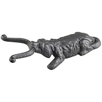 Esschert Design Stiefelknecht Motiv Hund aus Gusseisen, ca. 12 cm x 27 cm x 7,8 cm