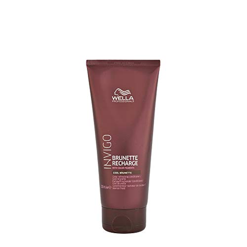 Wella Professionals Invigo Brunette Rech. Conditioner Cool Brun., 200ml, Geblümt