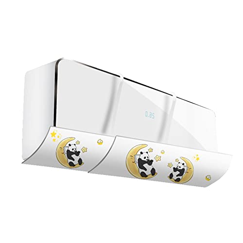 Aire Acondicionado de Pared para Ancianos y bebés, con ventilación Directa, Apto para Animales (Gato, Panda)