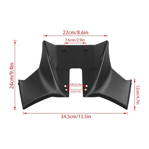 Extension Phare Avant Aérodynamique Augmente l'Appui Downforce Suzuki GSX-8S - 2