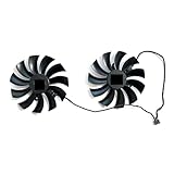 Modèle: PLD10015B12H Pièce de refroidissement de l\'ordinateur Ventilateur GPU 95MM 4PIN PLD10015B12H, ventilateur de refroidissement Compatible avec la carte graphique GTX1080TI GTX1070TI