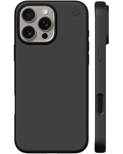 Coque iPhone 16 Pro noire Alara ingénierie américaine haut de gamme
