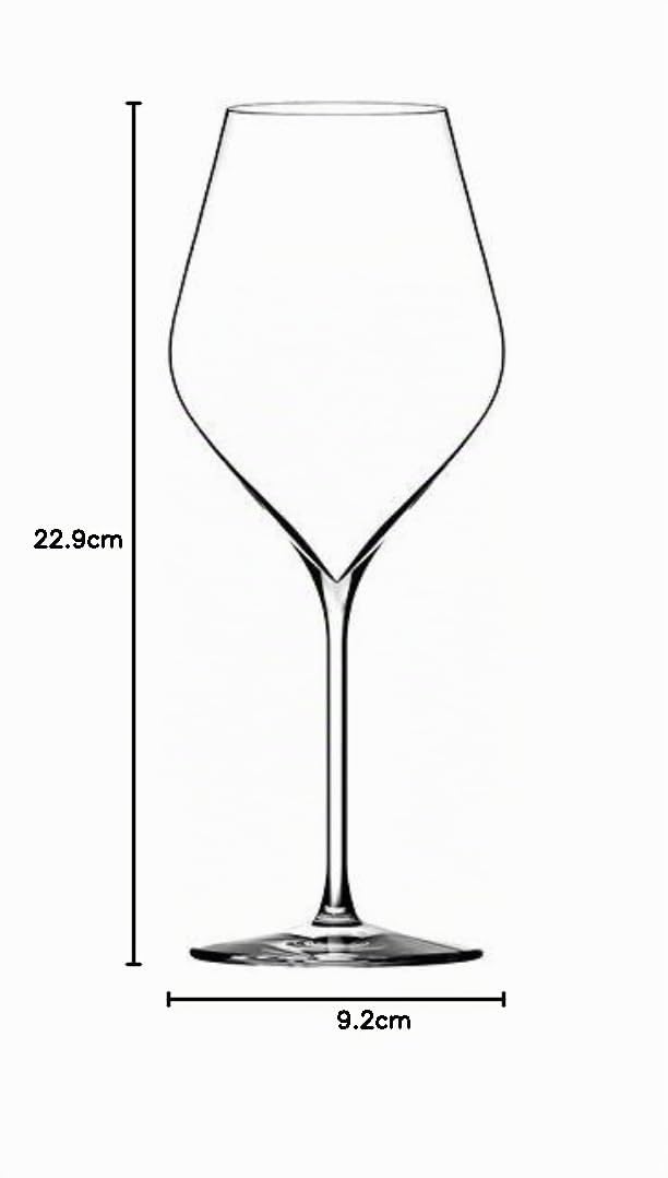 Lehmann Glass - 6 Bicchieri da Vino Absolus 46 cl, Collezione Absolus