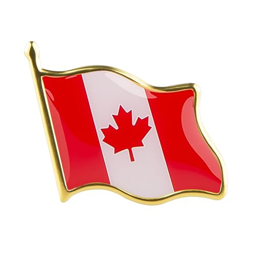 Image of Country Flag Brooch Metal Alloy Souvenir Pin Shirt Hat Backpack Jewelry Accessories Decoration Party Christmas Gift Badge International Travel Pin