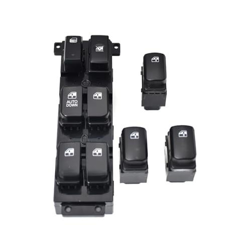 Interrupteur Vitre Électrique Santa Fe CM 2007-2011 Bouton Commutation 93570-2B140 - 4