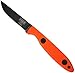 ESEE Knives Cody Rowen CR2.5 Hunting Camping Fixed Blade Knife w/Leather Sheath (Orange)