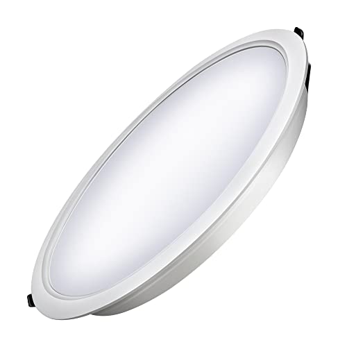 Image of KOLORS 18W Natural White Round Surface Mounted LED Light for Ceiling | Panel Light | False Ceiling | Recessed Light (Karis)