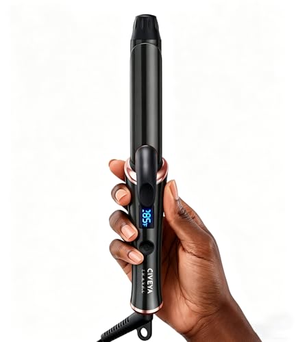 CIVEYA Travel Mini Curling Iron for Short Hair 1 Inch