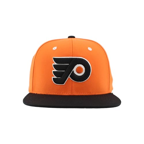 Image of ZHATS NHL Unisex-Adult NHL Officially Licensed Adjustable Snapback Hat Flat Bill Z11 Icon Two Color