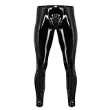 Buena tela elástica, wetlook y ligera, suave y cómoda de llevar