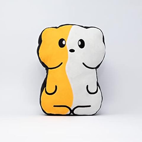 Happy Habitats Logo Plush Pillow – Squishy Pillows for Hamster Accessories, Pet Lovers & Stuffed Animal Collectors – Cute Pillows for Home Decor (8" x 11" x 4") Cover