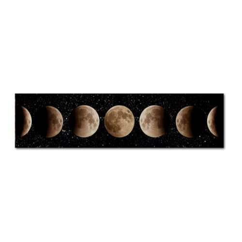 Toile lune 40x160cm pour habiller un grand mur vide chambre