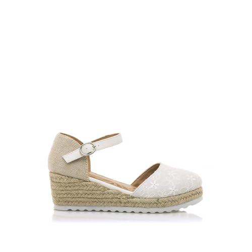 MTNG KIDS Sandalias Niñas Sandalias Padme 48943 Niñas | Sandalias Casual | Cierre con Hebilla | 56449 | Blanco