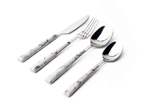 Sabichi 193797 - Juego de cubiertos de acero inoxidable (16 piezas)