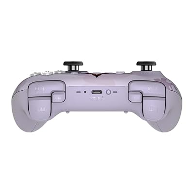 وحدة تحكم لاسلكية 8BitDo Ultimate 2 لنظامي التشغيل Windows وApple وSteam وAndroid، وعصا تحكم TMR، ومشغلات Hall/Tactile، والتحكم في الحركة، ومعدل استطلاع 1000 هرتز - طوال الليل (مرخصة رسميًا من Honkai: Star Rail)