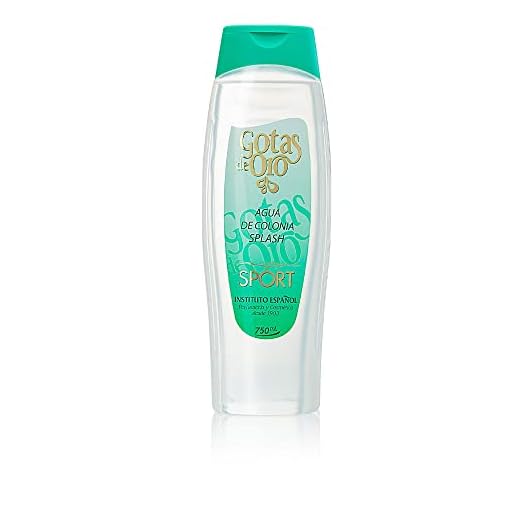 Agua De Colonia Gotas De Oro Splash Instituto Español 750ml