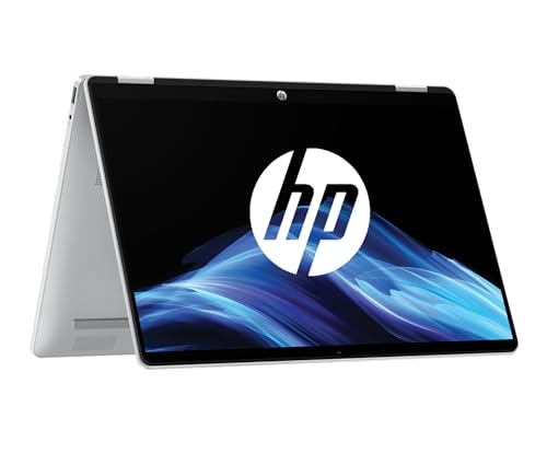HP Omnibook 5 Flip 14-fp0000sf Ordinateur Portable Convertible 14" WUXGA OLED Tactile, PC Portable (Intel Core i7-1355U, RAM 16 Go, SSD 512 Go, Intel Iris XE, Windows 11), Laptop Argent, AZERTY