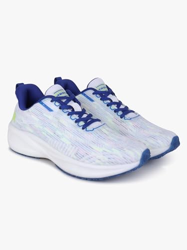 Image of TRENZ by Shiv Naresh Men Hexa Lace-Ups Walking Shoes |Cultured Round-Toe Shape & Cushioning Technology