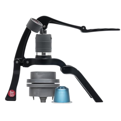 Flair GO: Portable, Collapsible Lever Espresso Machine with Pod Brewing (Pods Model)