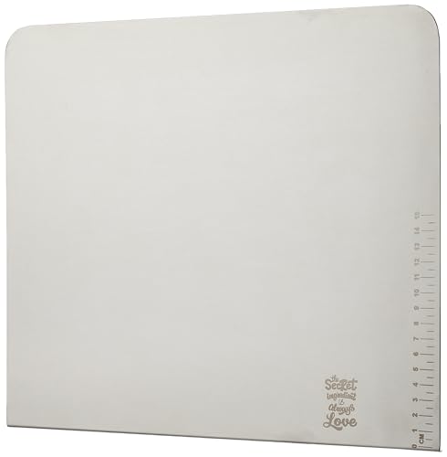 HomeWiz Stainless Steel Large Chopping Board for Kitchen | Size 36 x 30 CM | Steel Counter Top Chopping Board | 304 Stainless Steel Food Grade Board | Rust-Free Steel Cutting Board for All Food Type