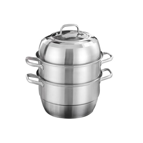 Marmite multifonction 32 cm pour de grands repas de légumes à la vapeur